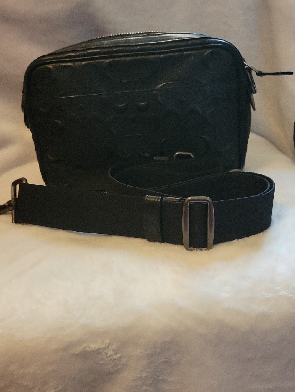 Coach Black Men's Toiletry Dopp Kit - Picture 4 of 8